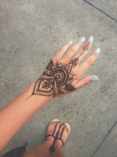 Dessins de tatouage au henné - Dessins et idées du TOP 140 pour les amateurs de henné