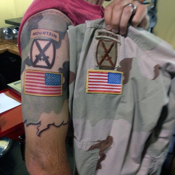 Tatouages ​​de l'armée - Montrez votre respect pour les défenseurs de la liberté