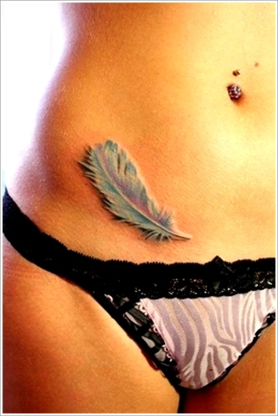Dessins de tatouage de plumes (15)
