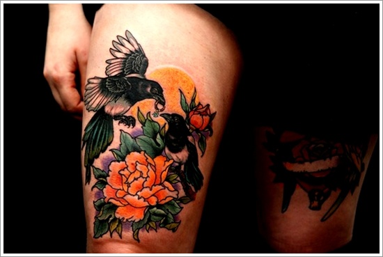 dessins de tatouage des oiseaux (9)