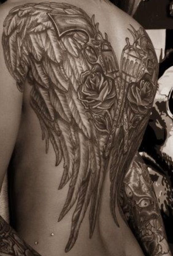 Aile D Ange Tatouage Femme