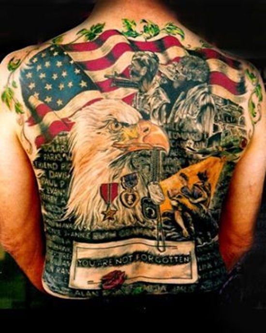 tatouage drapeau américain (4)