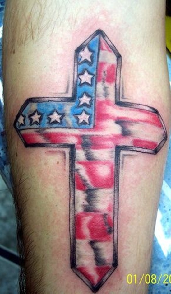 tatouage drapeau américain (7)