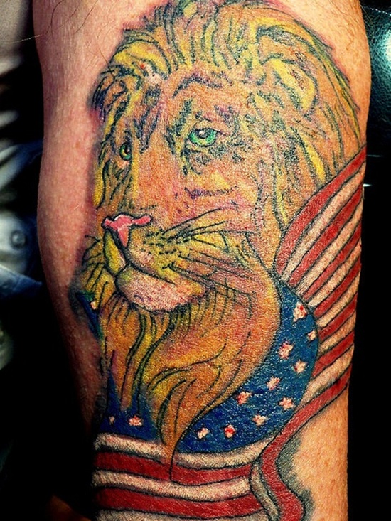 tatouage drapeau américain (18)
