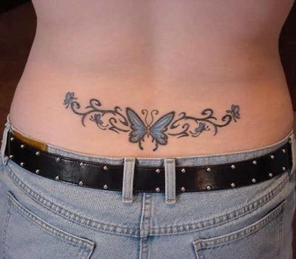 Dessins de tatouage dans le bas du dos pour les femmes62