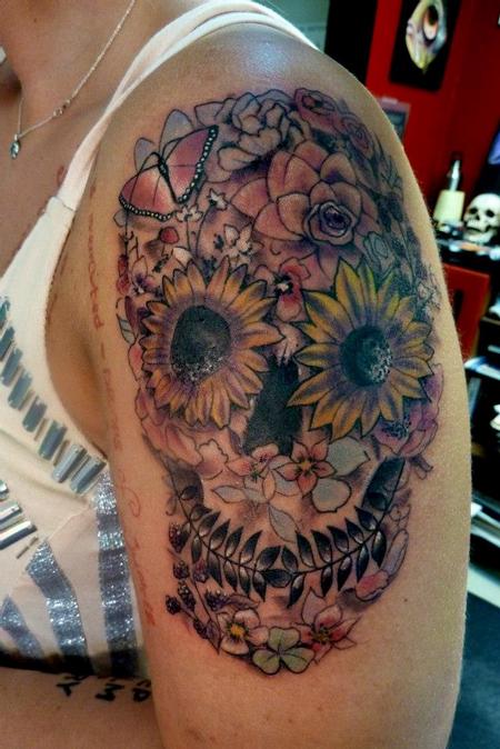 fleur-crâne-tattooday-des-morts-fleur-crâne-par-mully --- tatouages-gip2q6gc