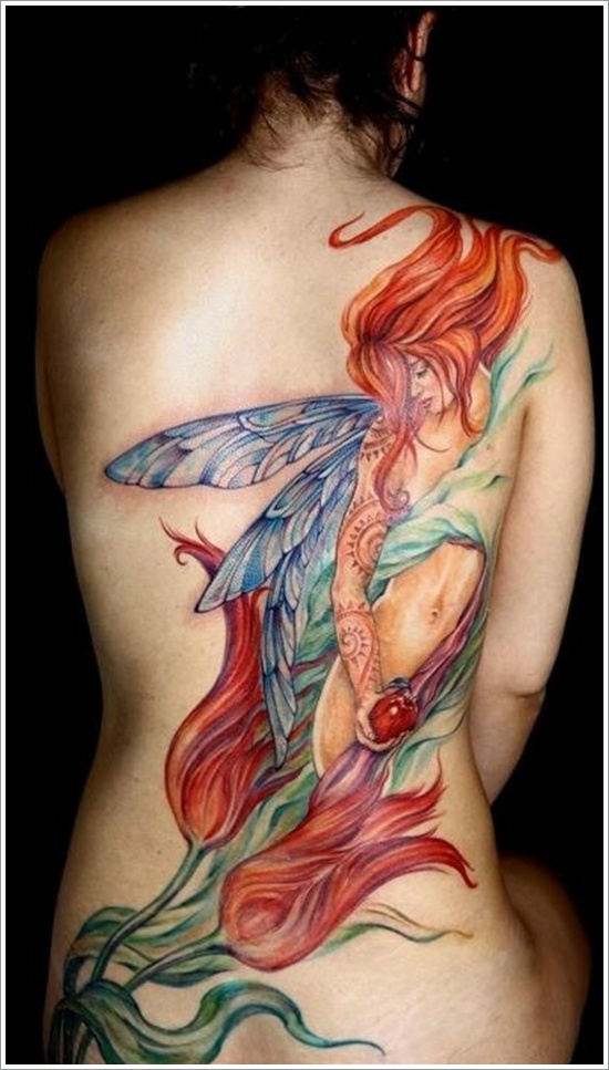 dessins de tatouage de fée (4)