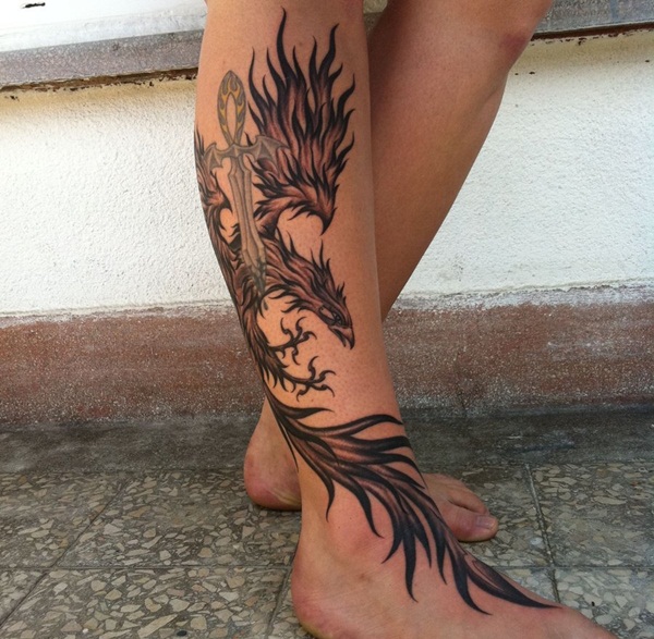 Dessins de tatouage Phoenix41