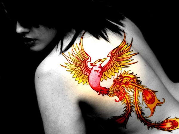 Dessins de tatouage Phoenix43