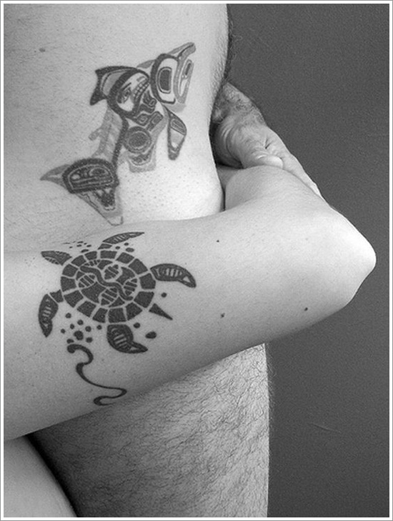 dessins de tatouage tortue (5)