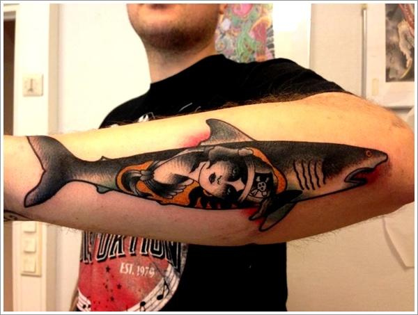 Dessins de tatouage de requin (24)
