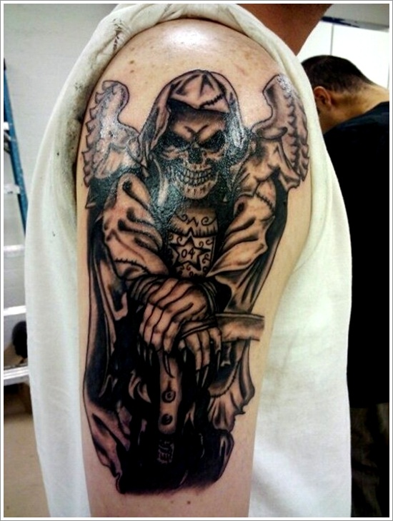 Dessins de tatouage Grim Reaper (3)