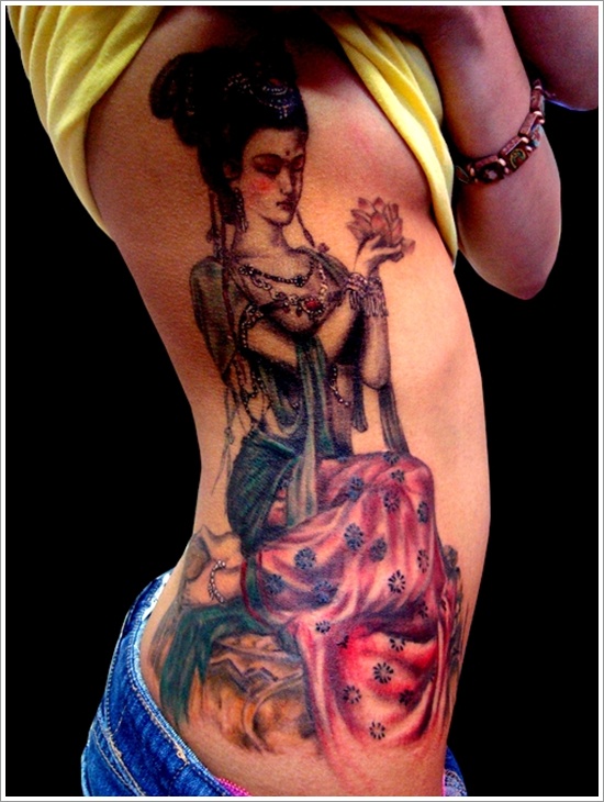 Dessins de tatouage de geisha (39)