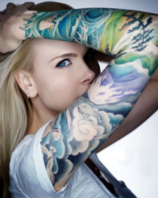 Idées et dessins de manches de tatouage (4)