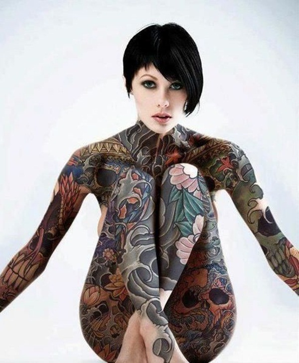Conceptions de tatouage complet du corps pour hommes et femmes3