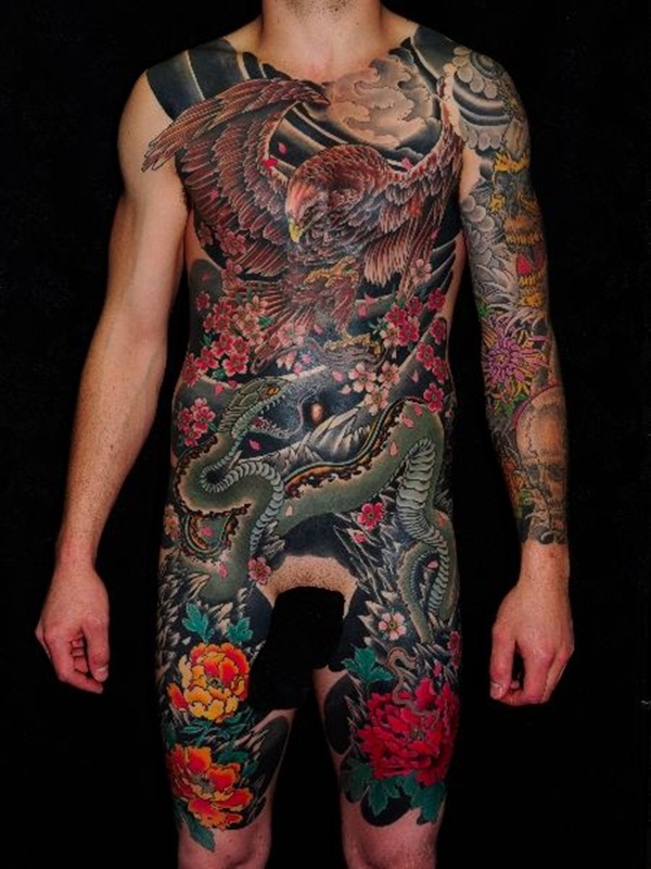 Conceptions de tatouage complet du corps pour hommes et femmes15