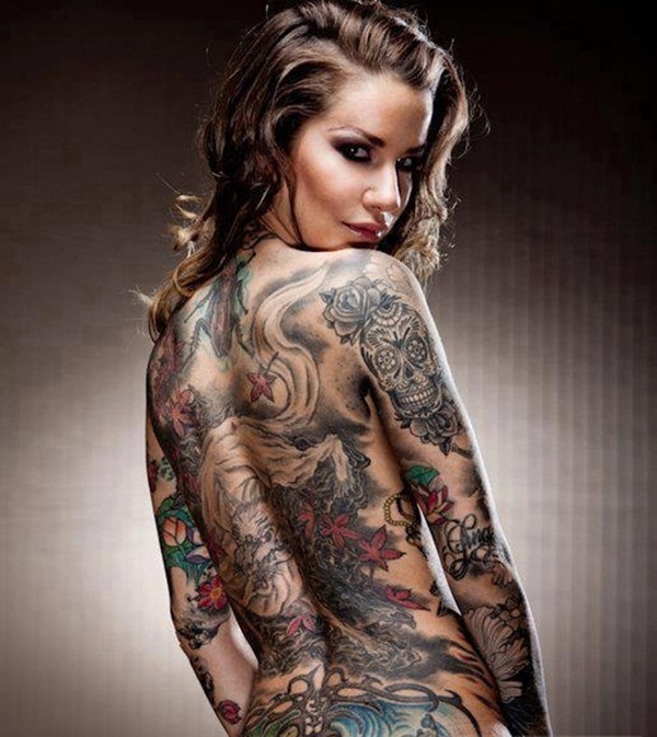 Conceptions de tatouage complet du corps pour hommes et femmes22