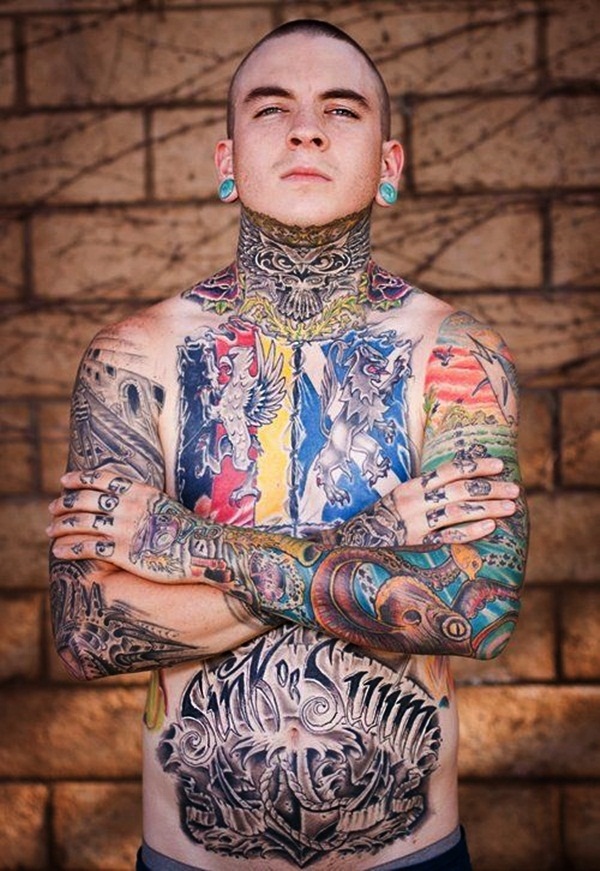 Conceptions de tatouage complet du corps pour hommes et femmes29