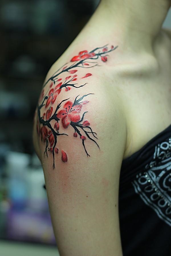 De beaux tatouages ​​floraux Des designs qui vont sonner votre esprit 0061
