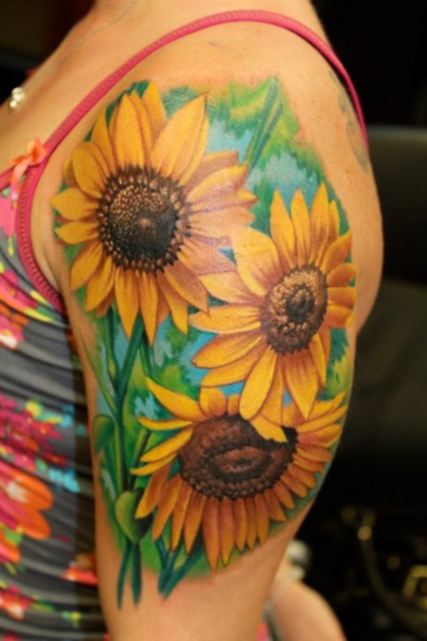 De beaux tatouages ​​floraux Des designs qui vont sonner votre esprit 0091