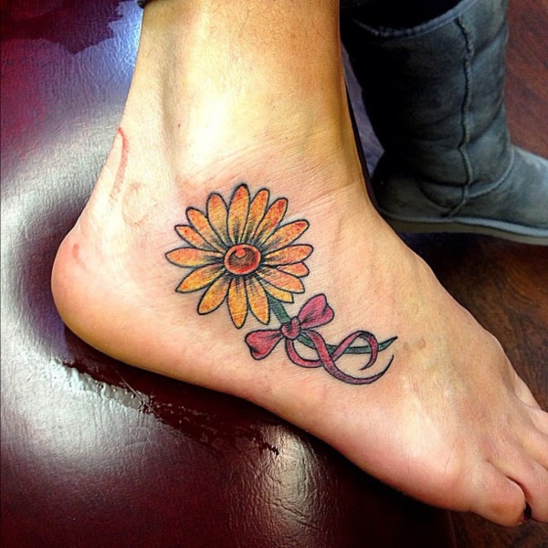 De magnifiques tatouages ​​floraux