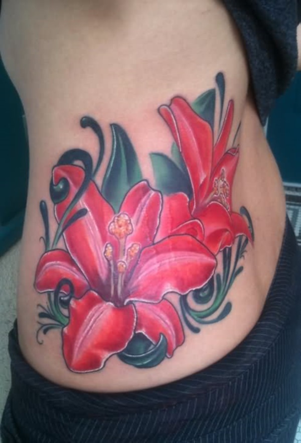 De beaux tatouages ​​floraux Des designs qui vont vous impressionner Mind0261