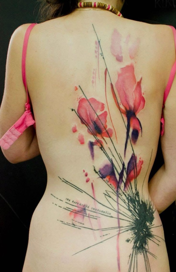 De magnifiques tatouages ​​floraux Des designs qui vont vous impressionner Mind0321