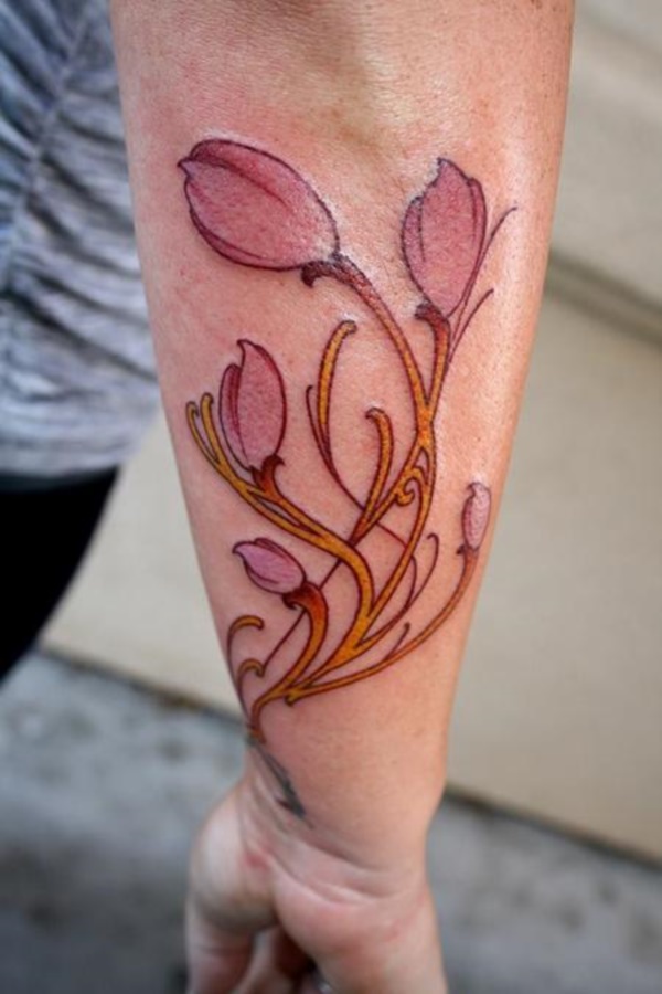 De beaux tatouages ​​floraux Des designs qui vont vous impressionner Mind0341