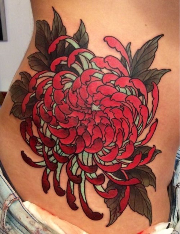 De beaux tatouages ​​floraux Des designs qui vont vous impressionner Mind0391