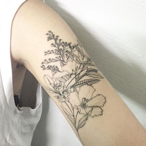 Floral Tattoos Designs that’ll blow your Mind0291