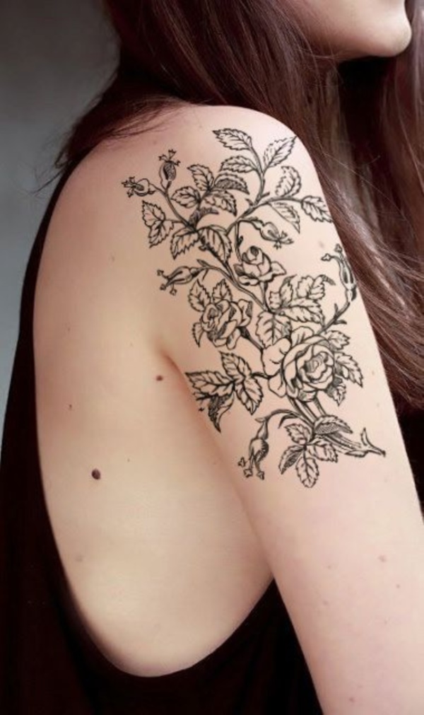 Floral Tattoos Designs that’ll blow your Mind0431