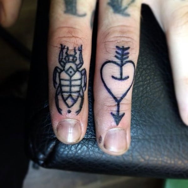 Dessins de tatouages ​​de doigt mignons (106)