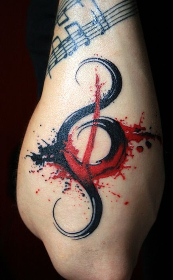 Dessins de tatouage de la musique 37