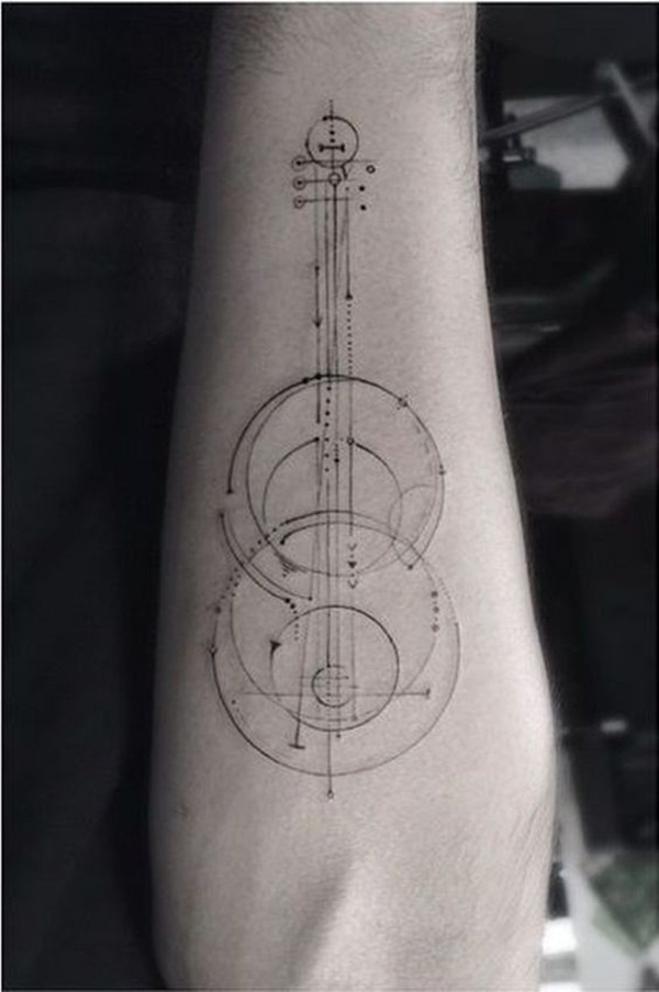 Dessins de tatouage de la musique 41