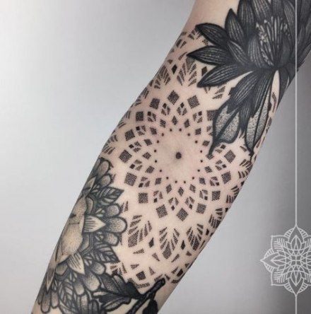 Merveilleux tattoo mosaique