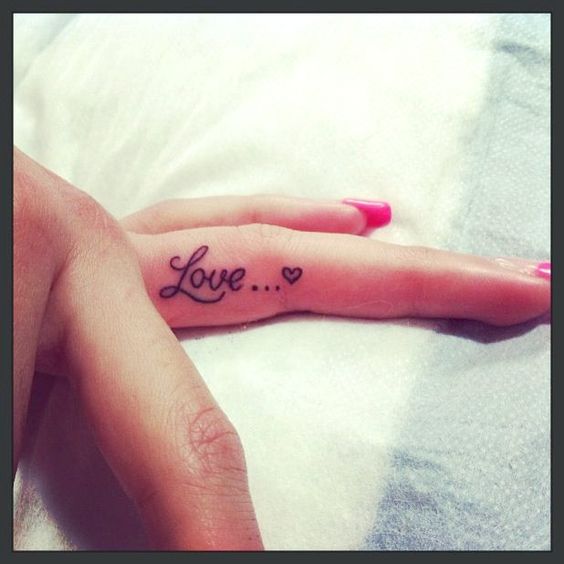 Tattoo love (written)