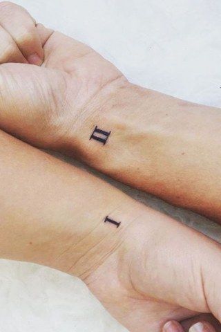 Lien entre frère et soeur, tatouage frere et soeur