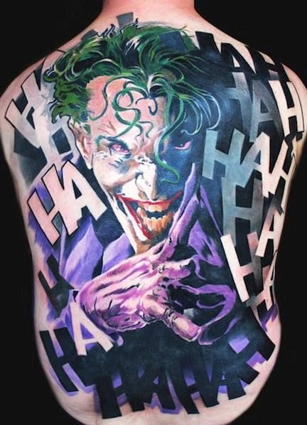 Merveilleux Joker tattoo