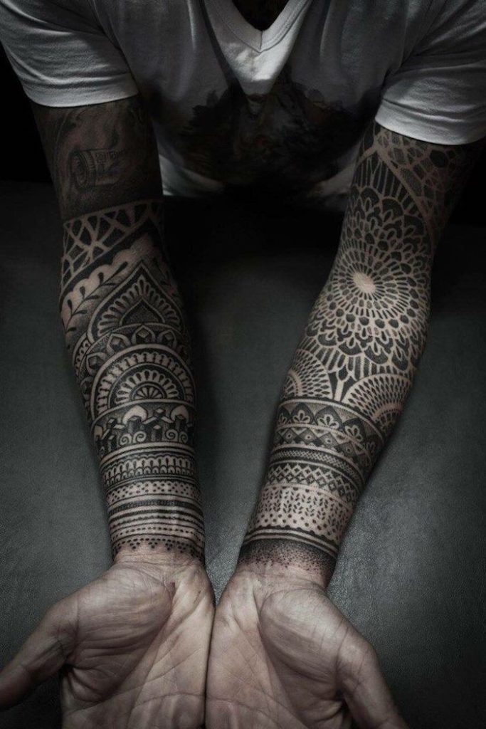 Tatouage Bras Homme Complet