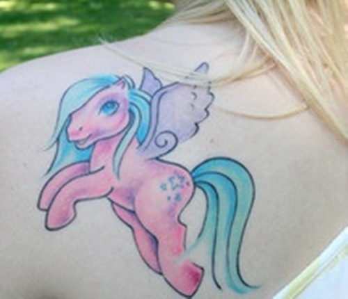 petit tatouage de poney (27)
