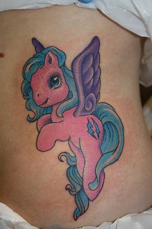 petit tatouage de poney (13)