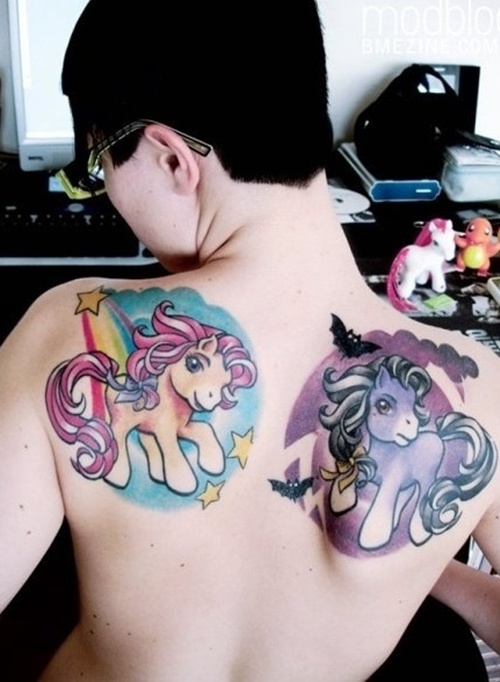 petit tatouage de poney (1)