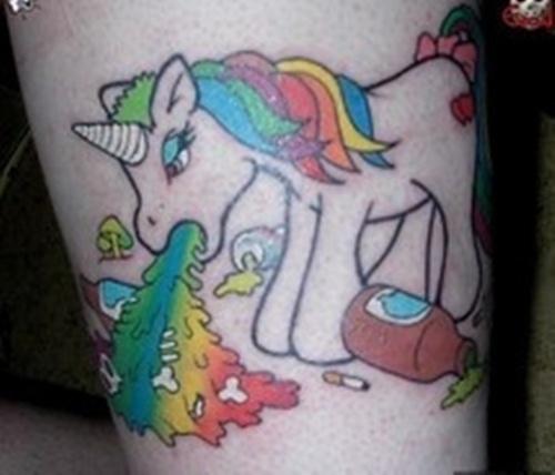 petit tatouage de poney (6)