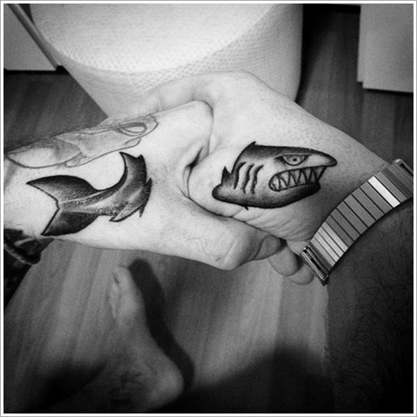 Dessins de tatouage de requin (4)