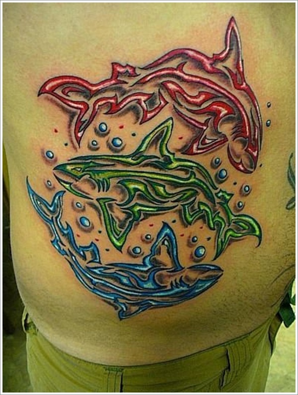 Dessins de tatouage de requin (7)