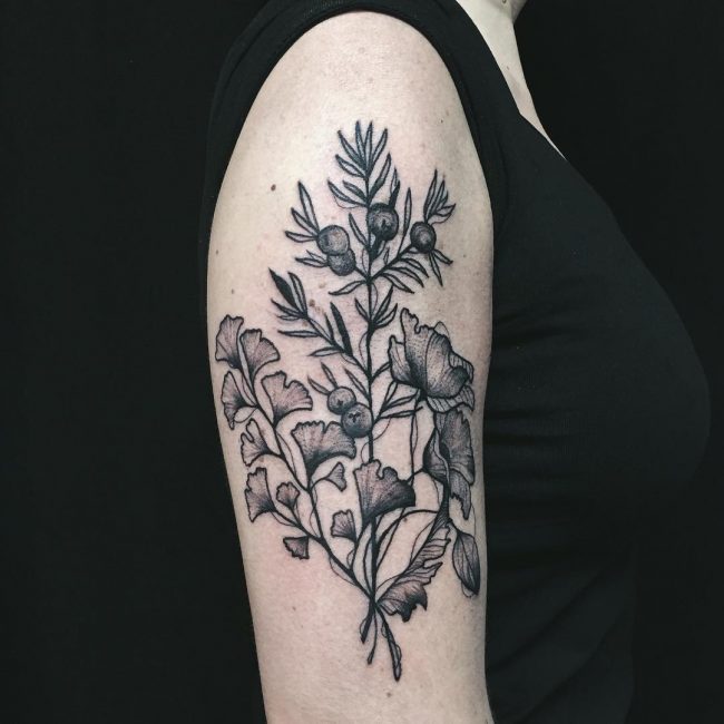 Tatouage Floral