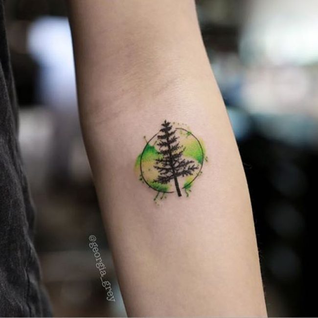 tatouages ​​de pin