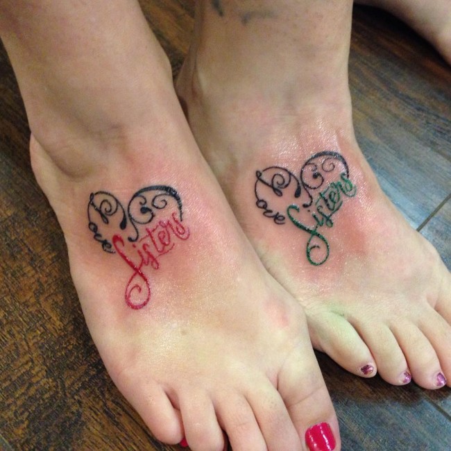 tatouages ​​soeur