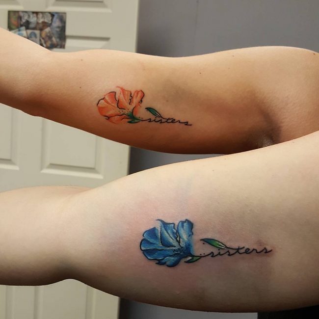 tatouages ​​soeur