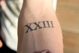 XXIII Tatouage Signification 5